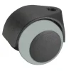 Dörner + Helmer Doppelrolle für empfindliche Böden mit Rückenloch 40 mm
