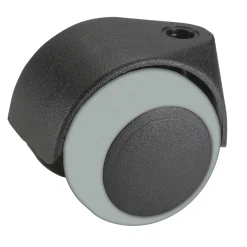 Dörner + Helmer Doppelrolle für empfindliche Böden mit Rückenloch 40 mm