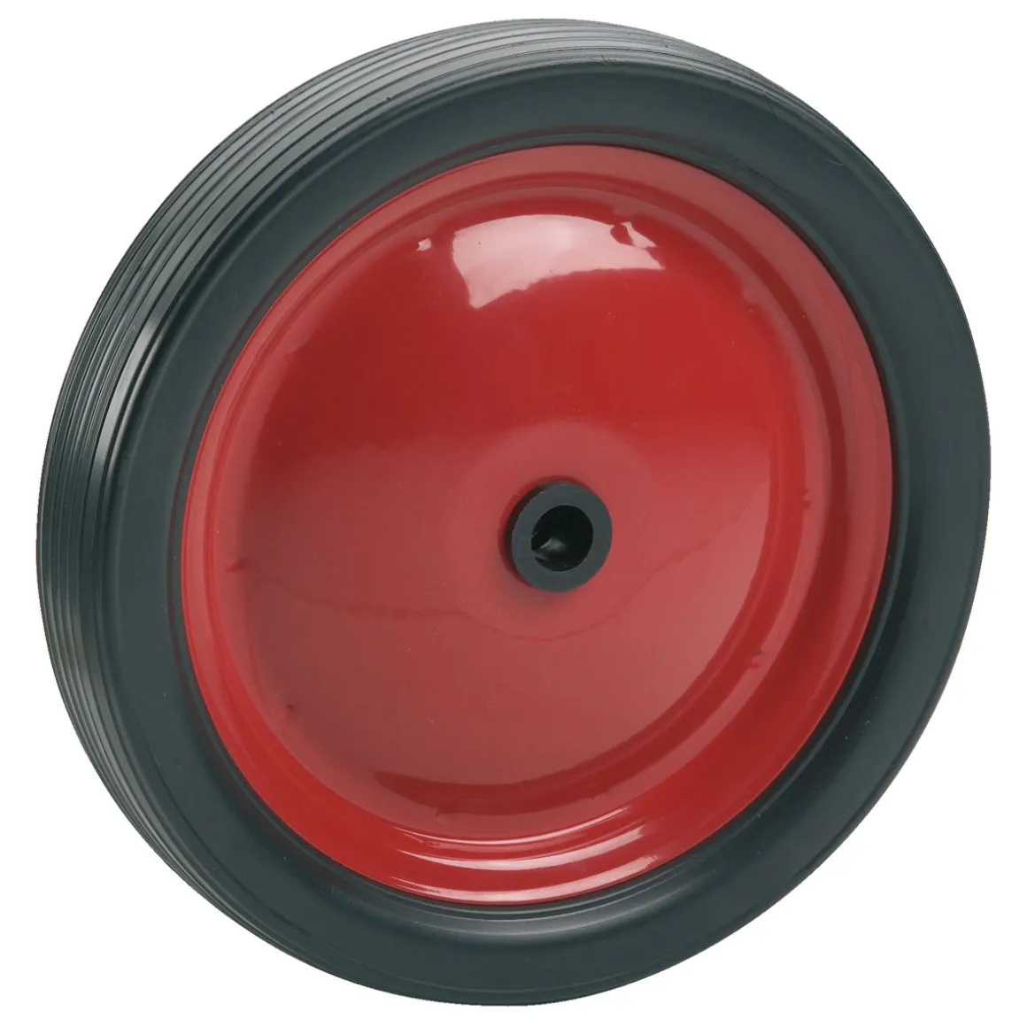 Dörner + Helmer Ersatzrad mit Metallfelge und Gleitlager 180 x 30 mm rot