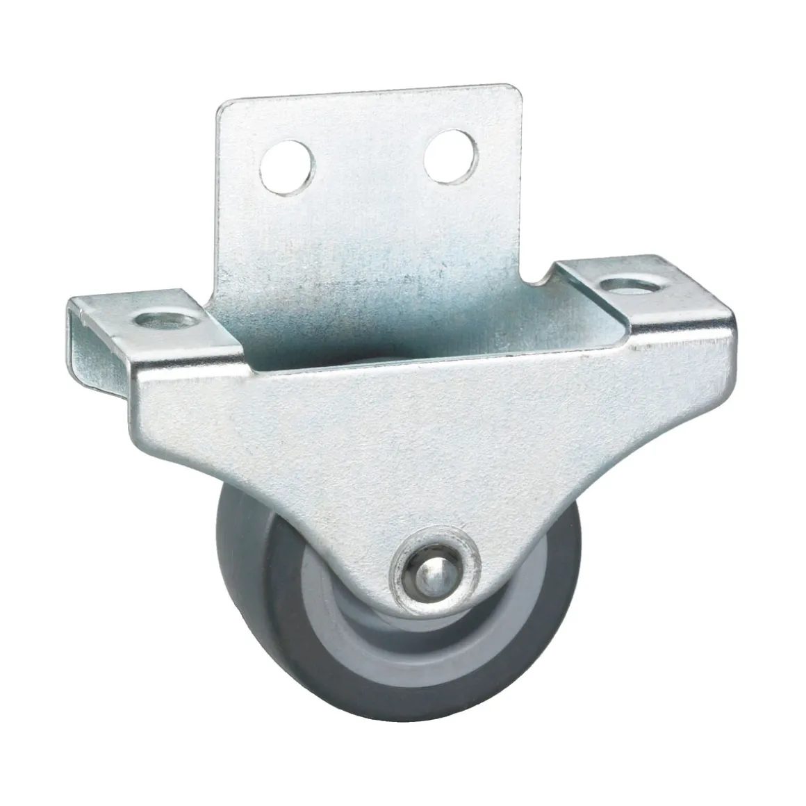 Dörner + Helmer Parkett-Bockrolle mit Gleitlager 38 x 18 mm seitlich