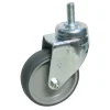 Dörner + Helmer TPE-Lenkrolle mit Gewindestift-Gleitlager 75 x 25 mm