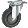 Dörner + Helmer Transportgeräte-Lenkrolle mit TPE-Lauffläche und Fadenschutz 100 x 32 mm
