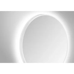DSK Design LED Lichtspiegel Silver Barbier White Dm 50 cm