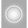 DSK Design LED Lichtspiegel Silver Globo Black Dm 120 cm