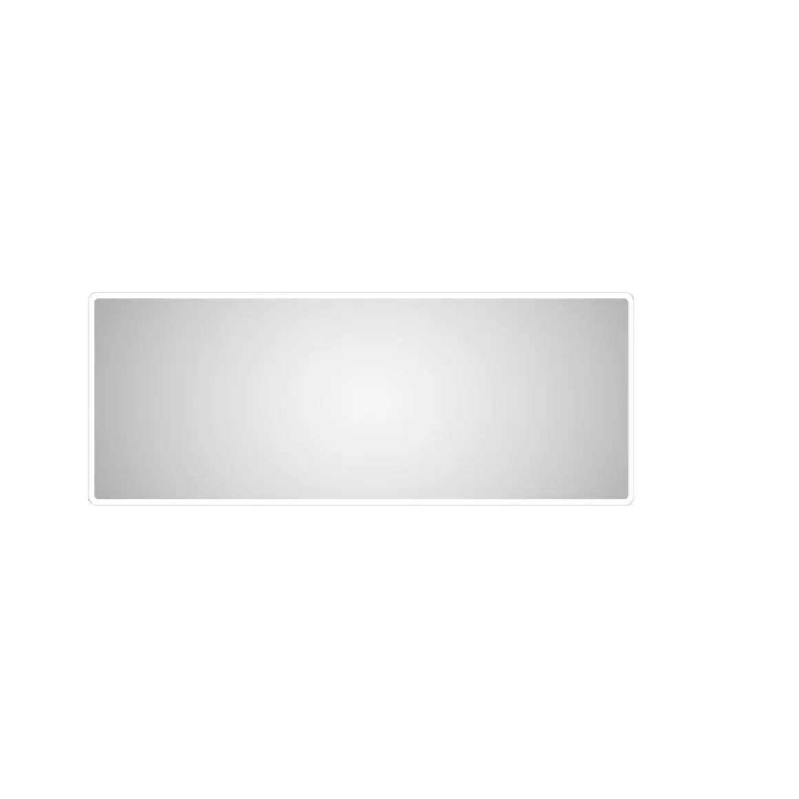 DSK Design LED Lichtspiegel Silver Luna 180 x 70 cm