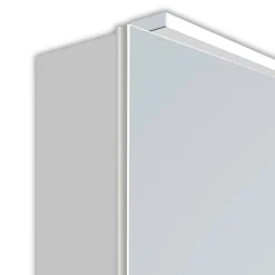 DSK Design LED Spiegelschrank Aluminio Vegas 50 x 60 cm