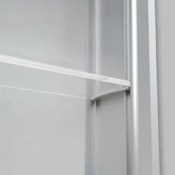DSK Design LED Spiegelschrank Aluminio Vegas 50 x 60 cm