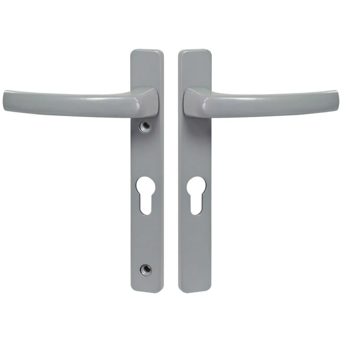 Durabil Drücker-Drücker-Griffgarnitur 8-72 mm aluminium