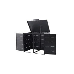 Durabil Metall-Mülltonnenbox Design für 2 x 240l