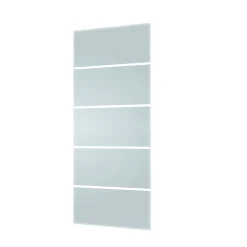 Durabil Glasschiebetür Stripes Soft Close 203,5 x 88 cm