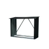 Durabil Metall-Kaminholzregal 217 x 155 x 89 cm grau