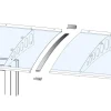 Durabil Verbindungsset Vordach für diverse Modelle PT/G und PT/GR Edelstahloptik