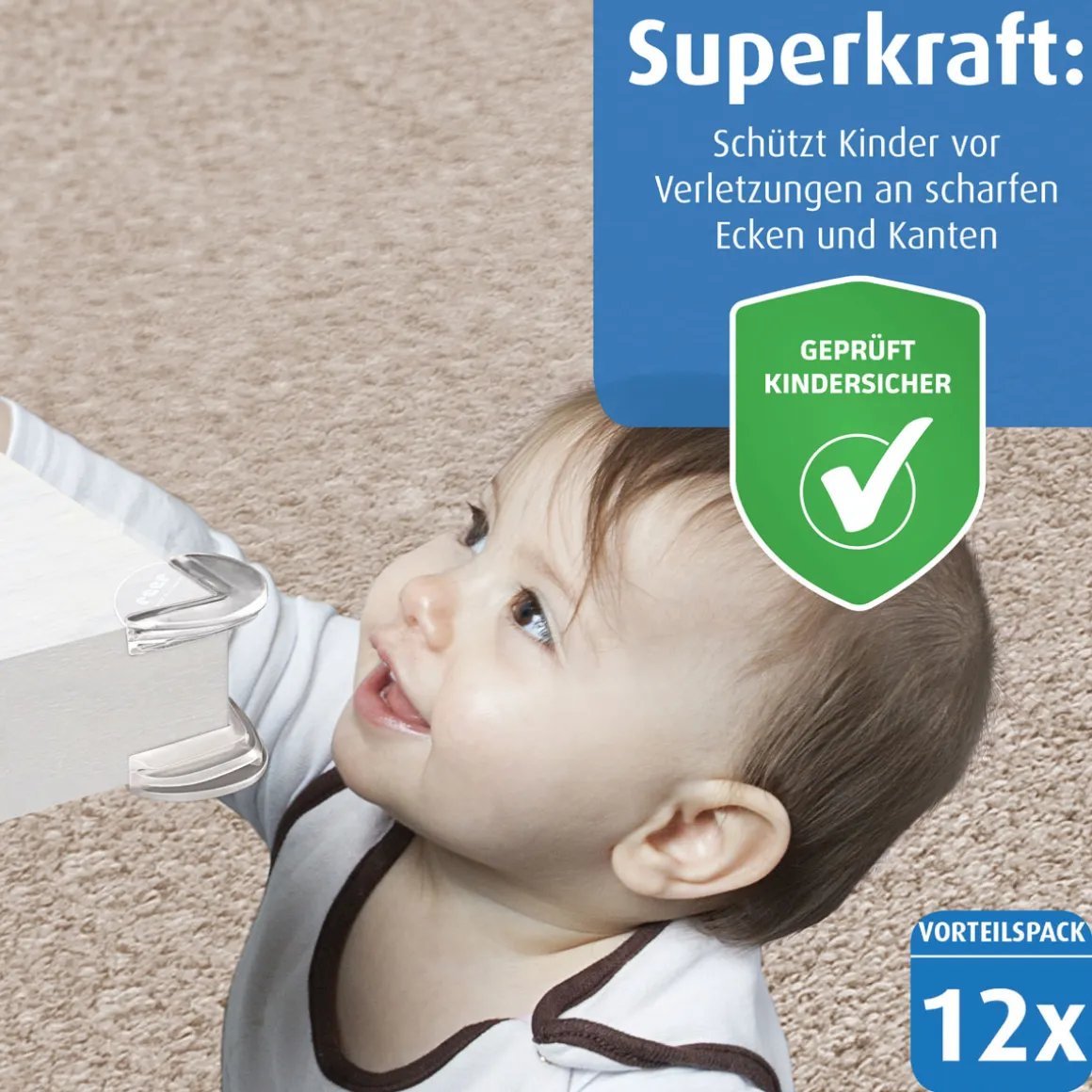 Eckenschutz transparent 12 Stück