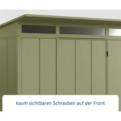 EcoStar Gerätehaus Elegant-PTyp 2RAL6013 1 flg