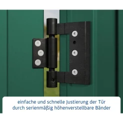 EcoStar Gerätehaus Trend-PTyp 3RAL6005 1 flg