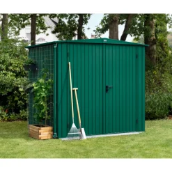 EcoStar Gerätehaus Trend-STyp 2RAL6005 2 flg