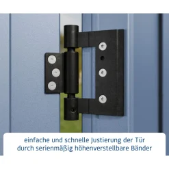 EcoStar Gerätehaus Trend-STyp 1RAL5014 1 flg