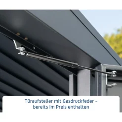 EcoStar Gerätehaus Trend-STyp 1RAL5014 1 flg