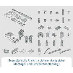 EcoStar Gerätehaus Trend-STyp 1RAL5014 1 flg