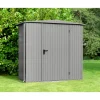 EcoStar Gerätehaus Trend-STyp 1RAL9007 1 flg