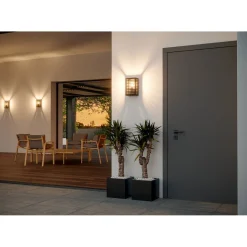 Eglo LED Außenleuchte Alamonte 3 schwarz
