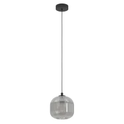 Eglo LED Pendelleuchte Mantunalle 1 schwarz