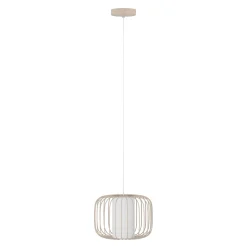 Eglo LED Pendelleuchte Terrarosa sandfarben/weiss