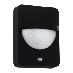 Eglo Außenwandleuchte Salvanesco mit Sensor schwarz-weiß