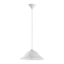 Eglo Hängeleuchte Albany Durchmesser 35 x 110 cm weiß