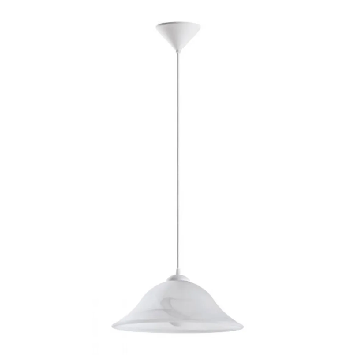 Eglo Hängeleuchte Albany Durchmesser 35 x 110 cm weiß