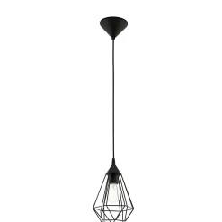 Eglo Hängeleuchte Tarbes 1 17,5 cm schwarz
