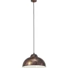 Eglo Hängeleuchte Truro 2 antik/kupfer