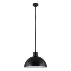 Eglo Hängeleuchte Truro Durchmesser 39 cm schwarz
