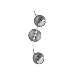 Eglo LED Wand-/Deckenleuchte Welle Bimeda 2 Spots