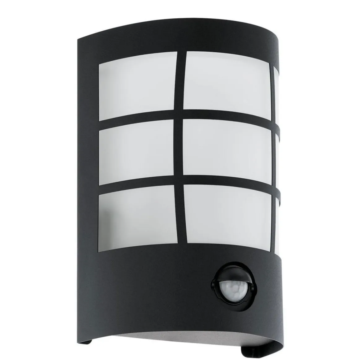 Eglo LED-Außenwandleuchte Cerno 1 mit Sensor schwarz
