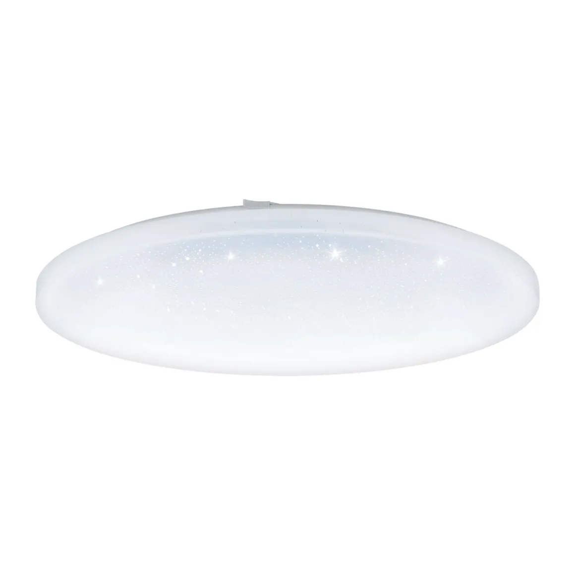 Eglo LED-Deckenleuchte Frania mit Kristalleffekt Durchmesser 55 cm weiß