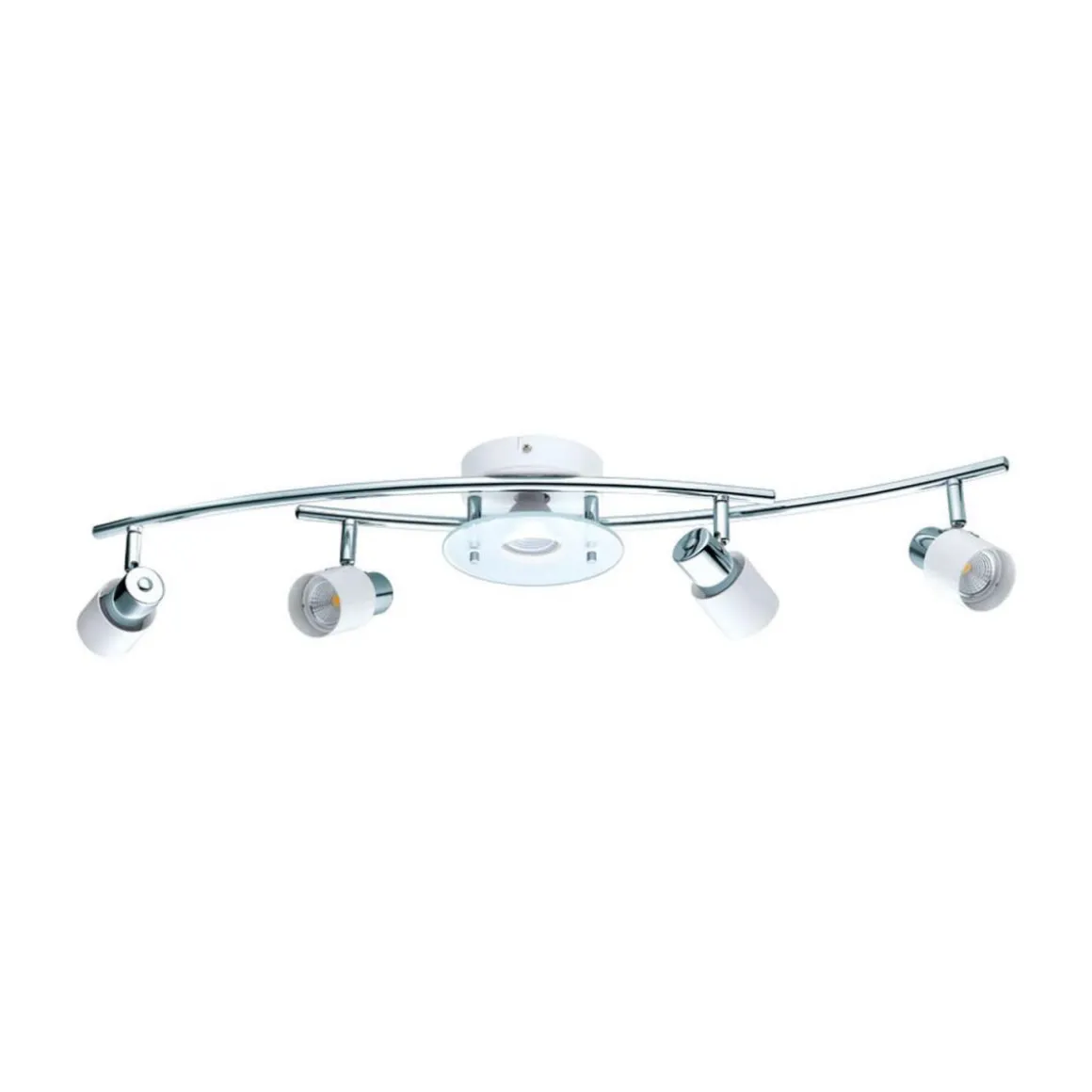 Eglo LED-Deckenleuchte Vallida-SD weiß/chrom-weiß