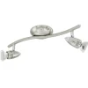 Eglo LED-Spotserie Magnum 2 2 Spots silber