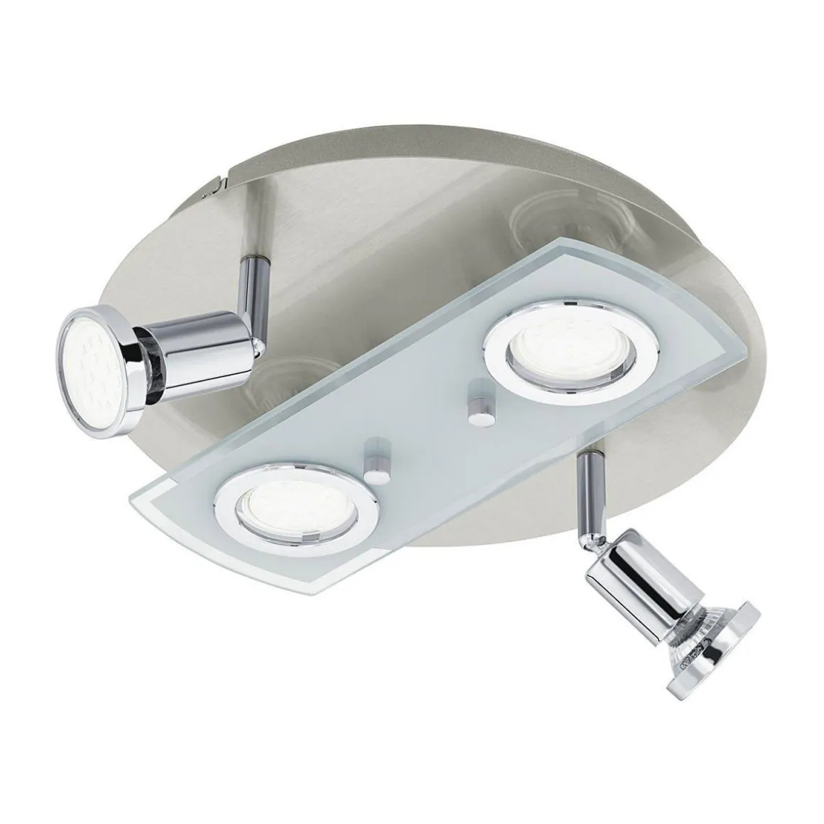 Eglo Wand-/Deckenleuchte Pawedo 1 silber