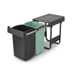 Einbaumülleimer Sort & Go 2 x 15L