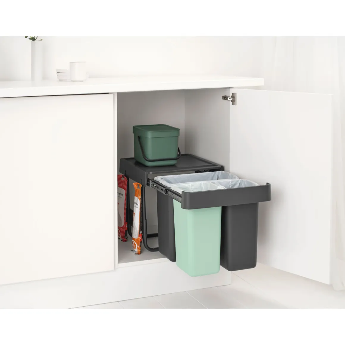 Einbaumülleimer Sort & Go 10+10+20L