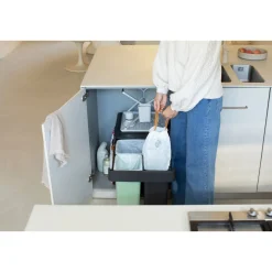 Einbaumülleimer Sort & Go 10+10+20L
