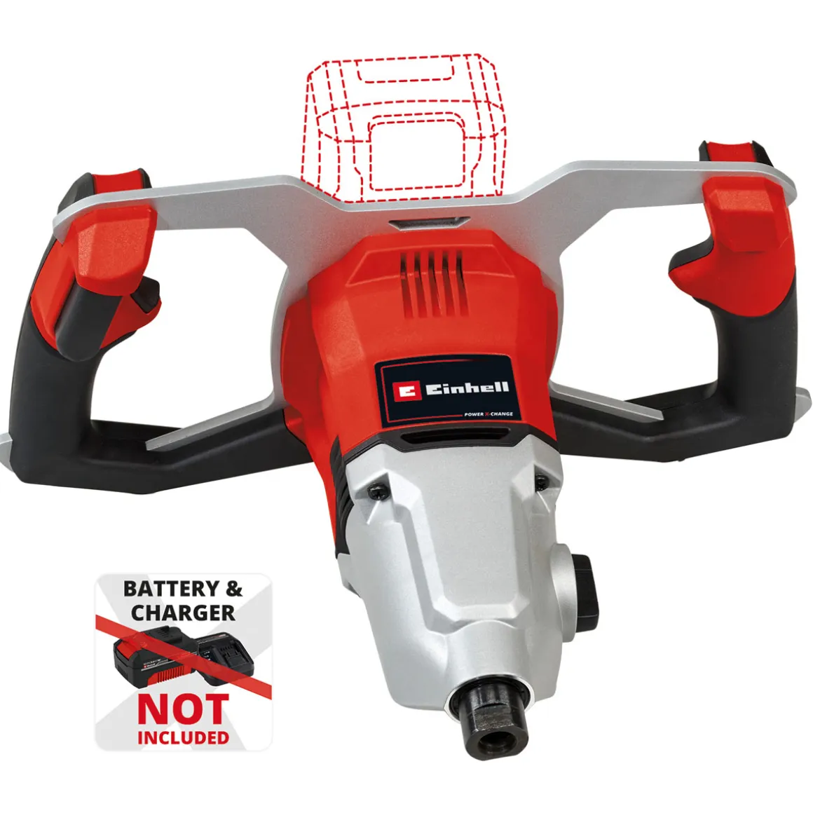 Einhell Akku-Farb-/Mörtelrührer TP-MX 18-2 Li BL - Solo