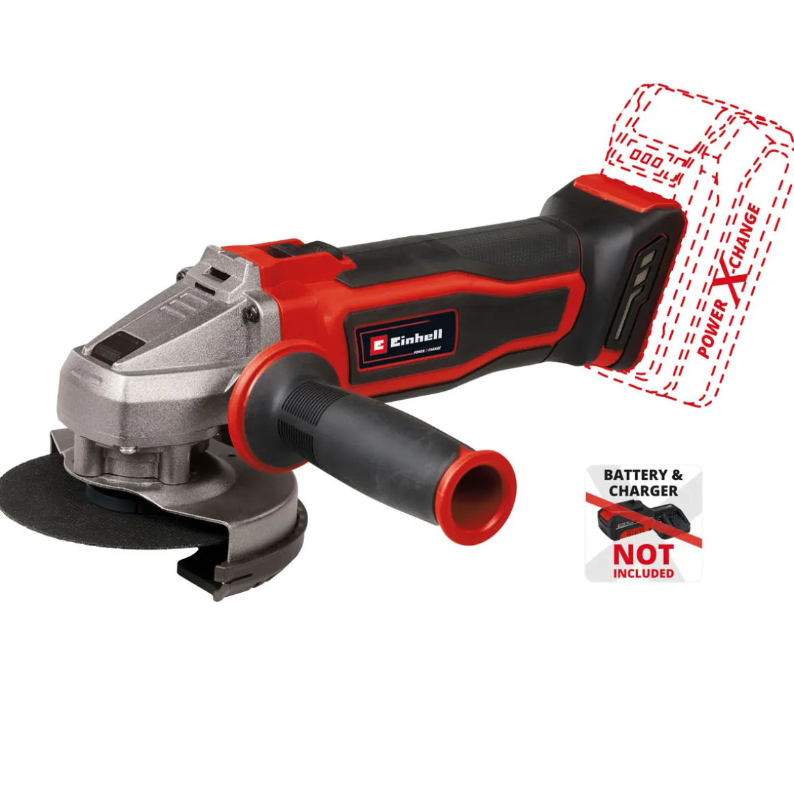 Einhell Akku-Winkelschleifer TE-AG 18/115 Q Li Solo