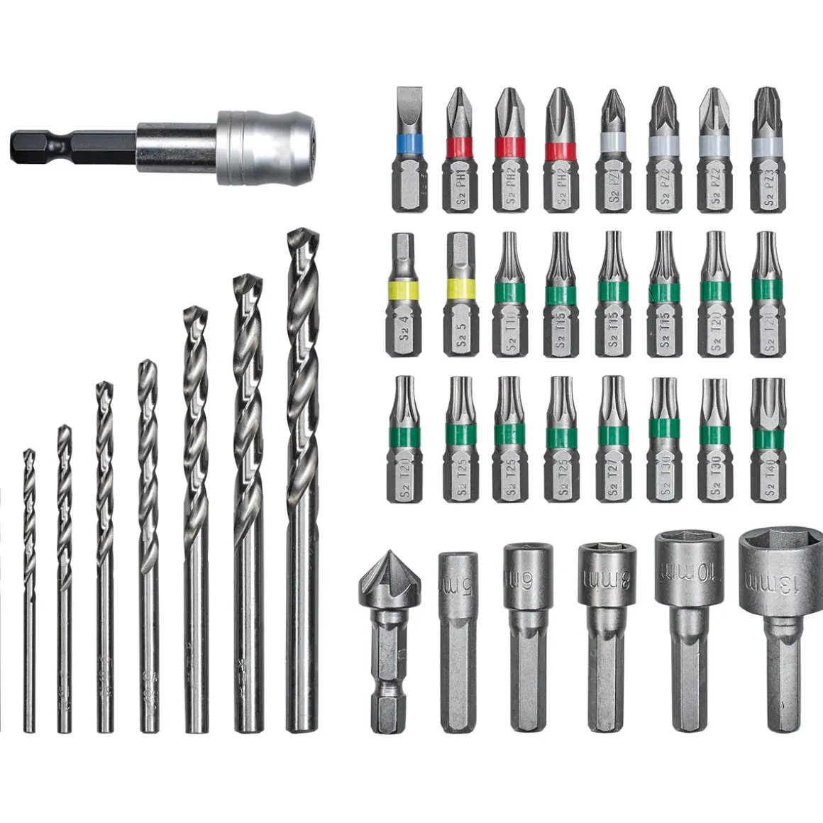 Einhell Bit-Bohrerbox 39 teilig L-Box