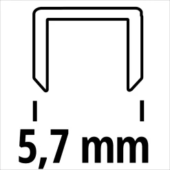 Einhell Klammern 3000 Stk 5,7 x 40 mm