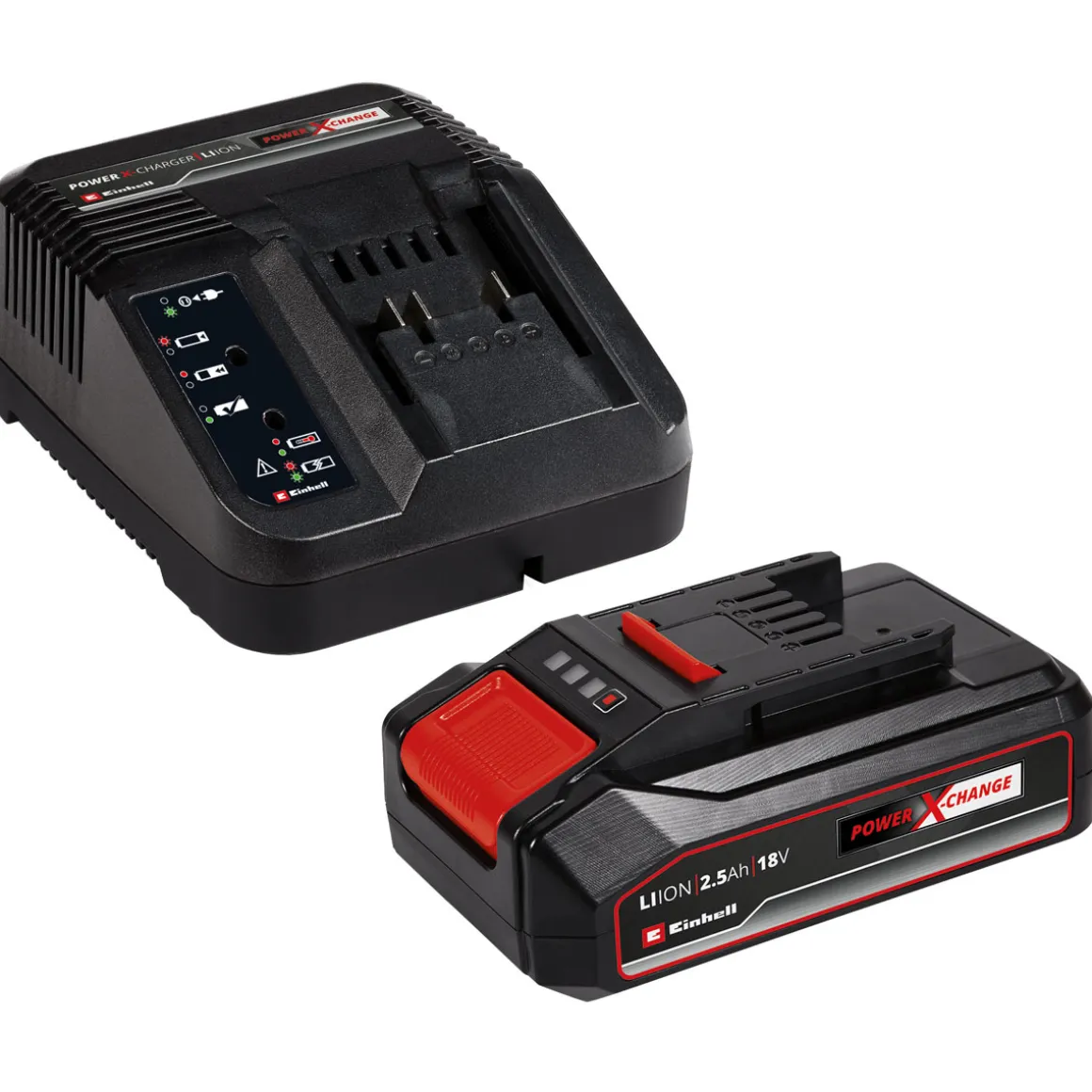 Einhell Akku und Ladegerät Power X-Change Starter-Kit 2,5 Ah