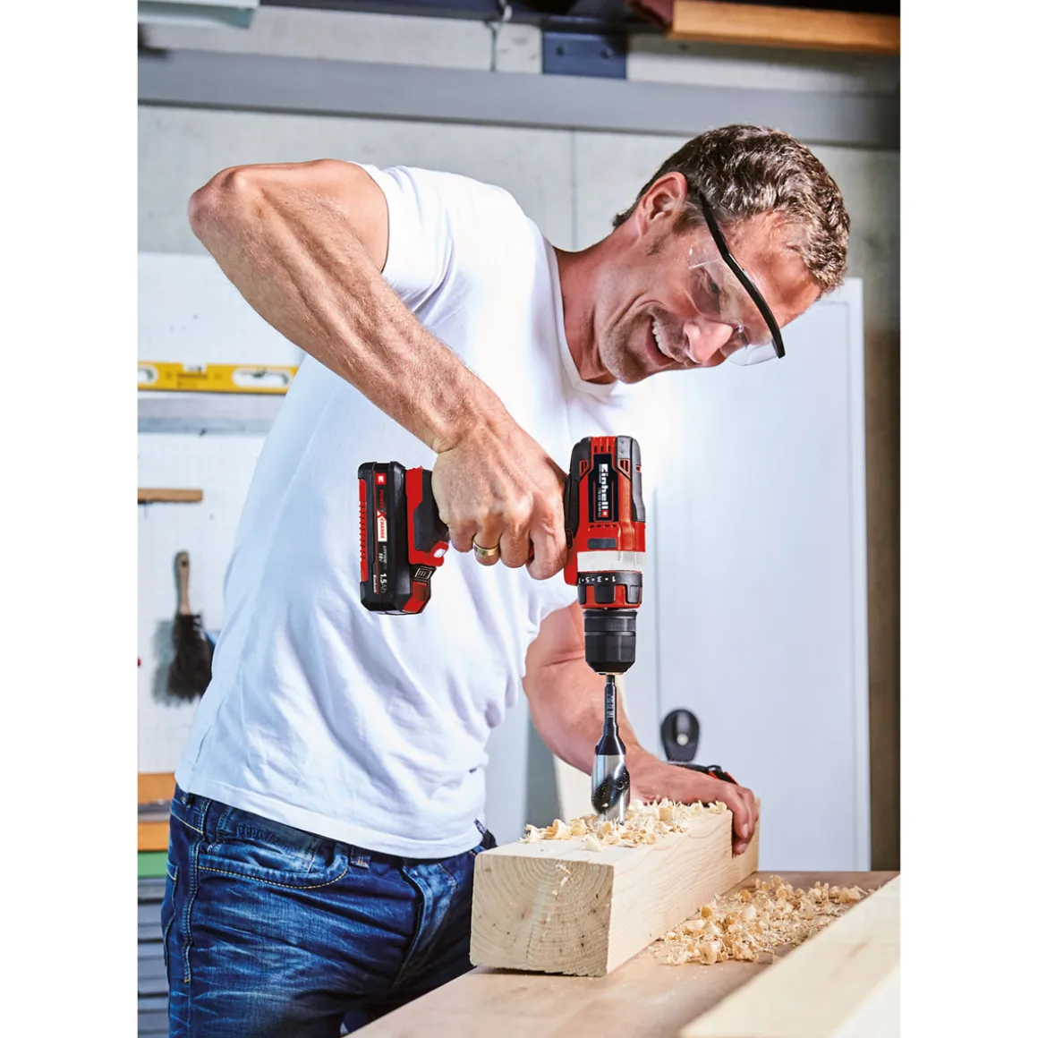 Einhell Akku-Bohrschrauber TE-CD 18/40 Li Solo