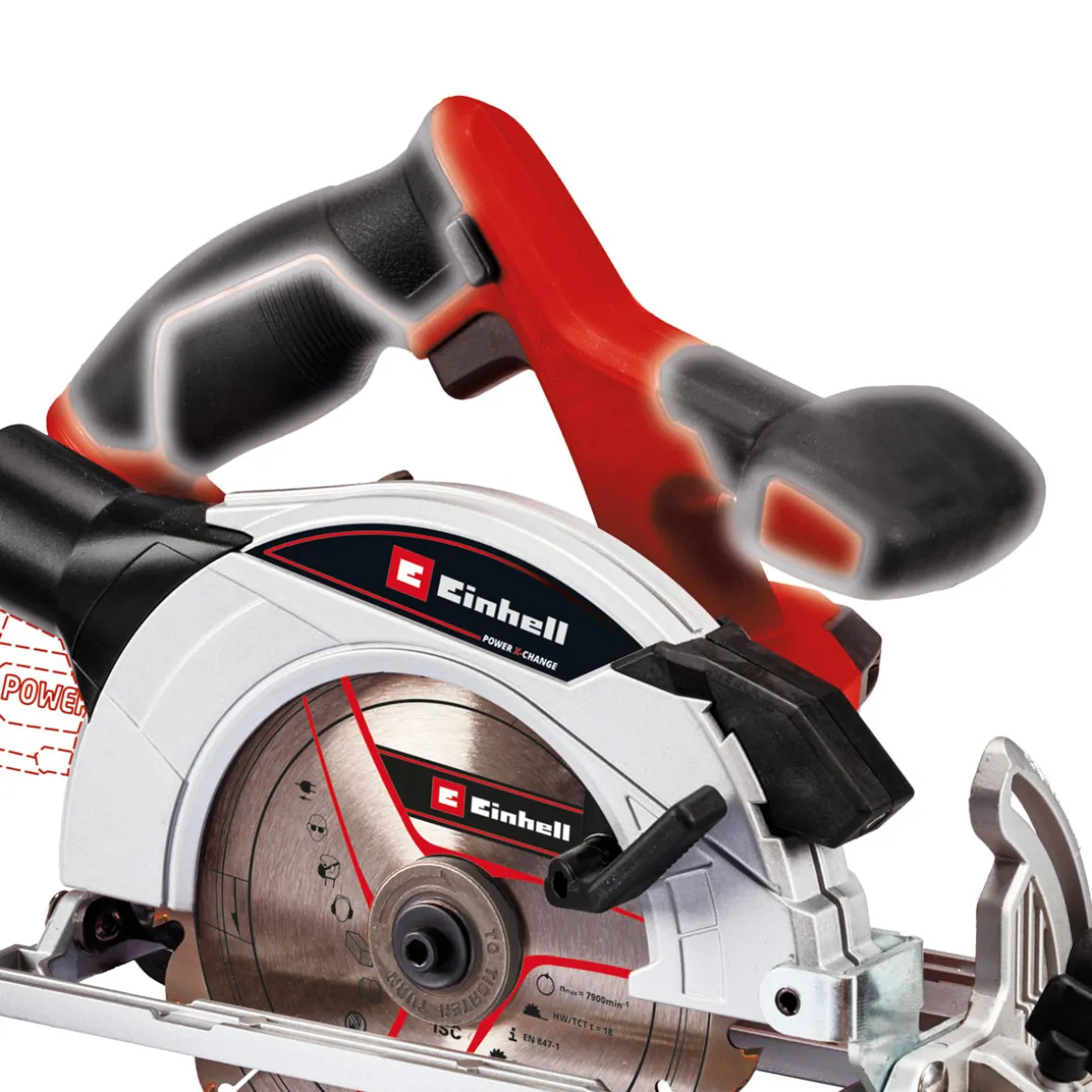 Einhell Akku-Handkreissge TE-CS 18/165-1 Li - Solo