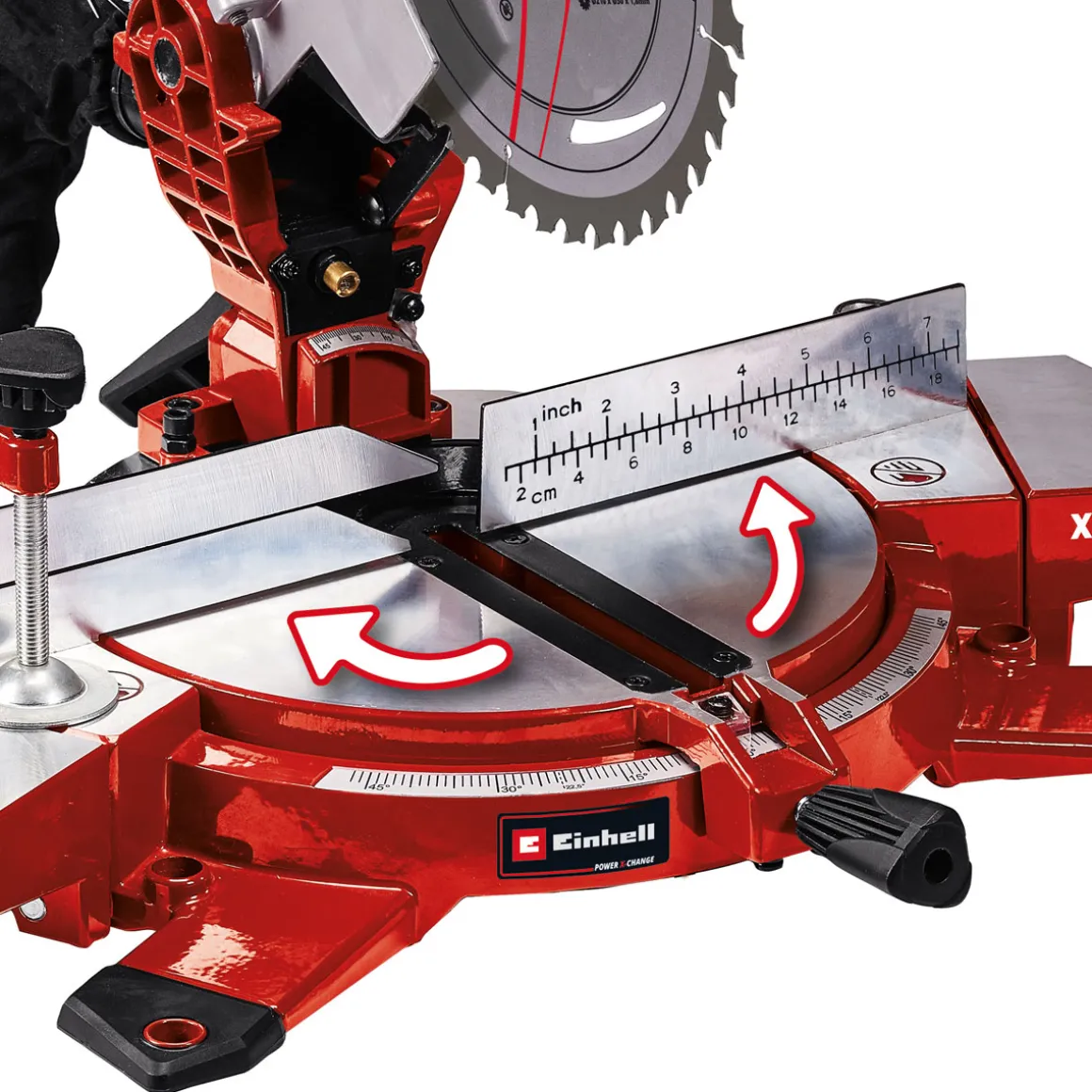 Einhell Akku-Kappsäge TE-MS 18/210 Li-Solo